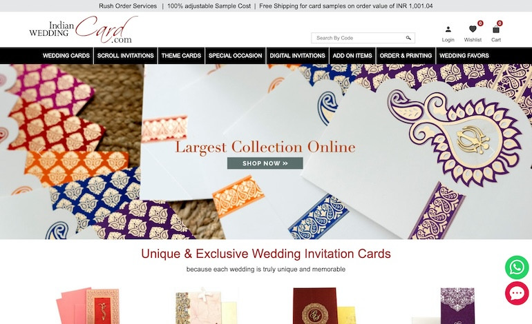 Indian Wedding Card