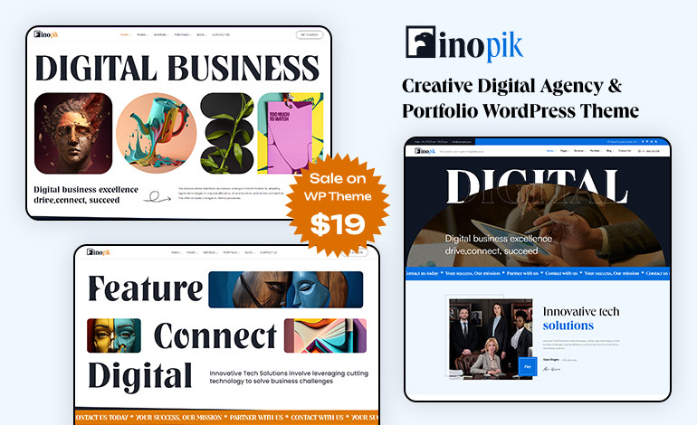 Finopik WordPress Theme 