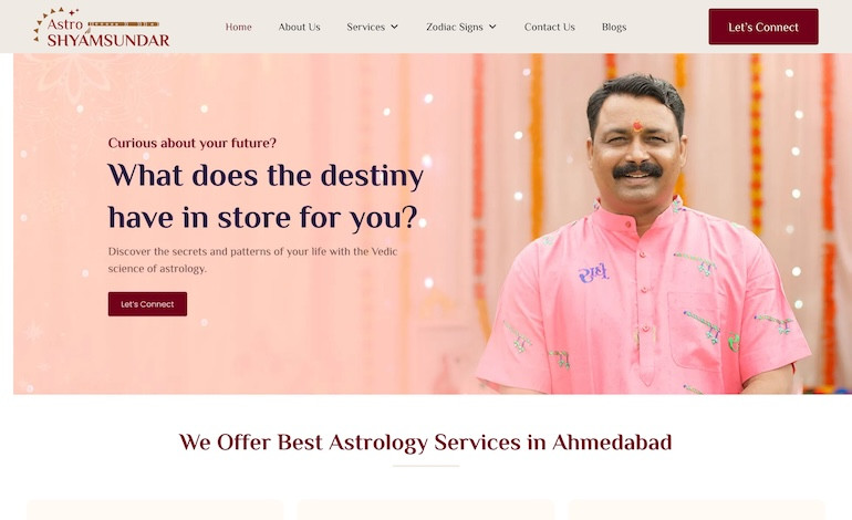 Astrologer Shyam Sundar