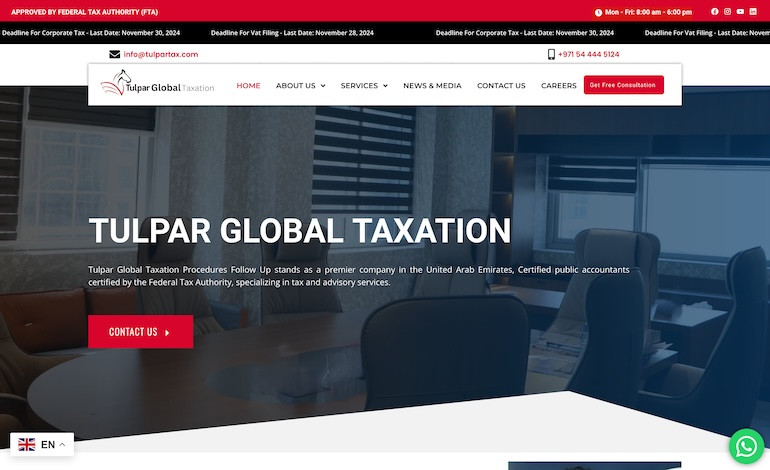 Tulpar Global Taxation